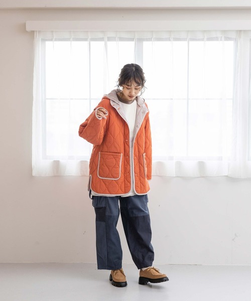 「niko and...」 ジャケット LARGE チャコール レディース_画像3