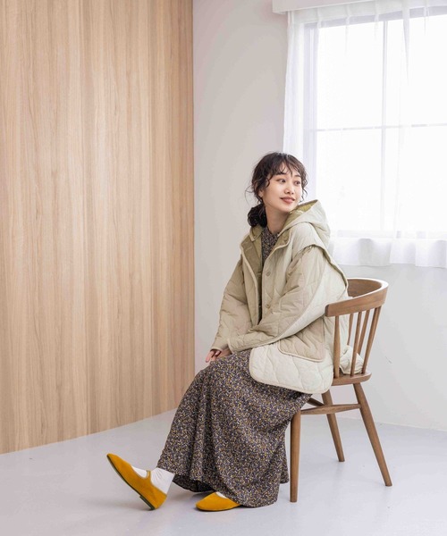 「niko and...」 ジャケット LARGE チャコール レディース_画像4