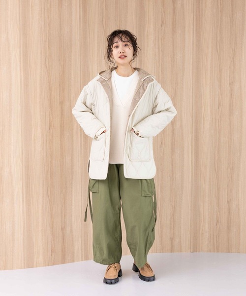 「niko and...」 ジャケット LARGE チャコール レディース_画像5