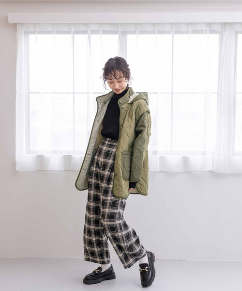 「niko and...」 ジャケット LARGE チャコール レディース_画像6