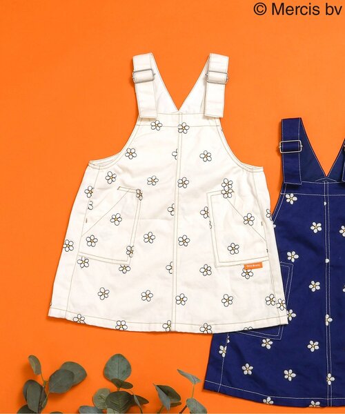 Miffy（ミッフィー） ジャンパースカート 「リンク」Dick Bruna 刺繍