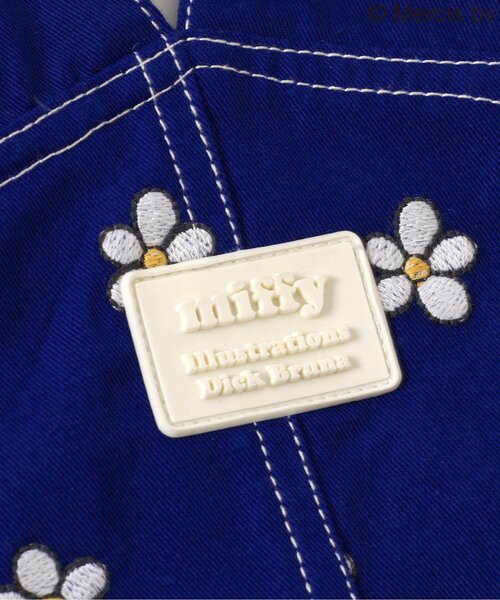 Miffy（ミッフィー） ジャンパースカート 「リンク」Dick Bruna 刺繍 