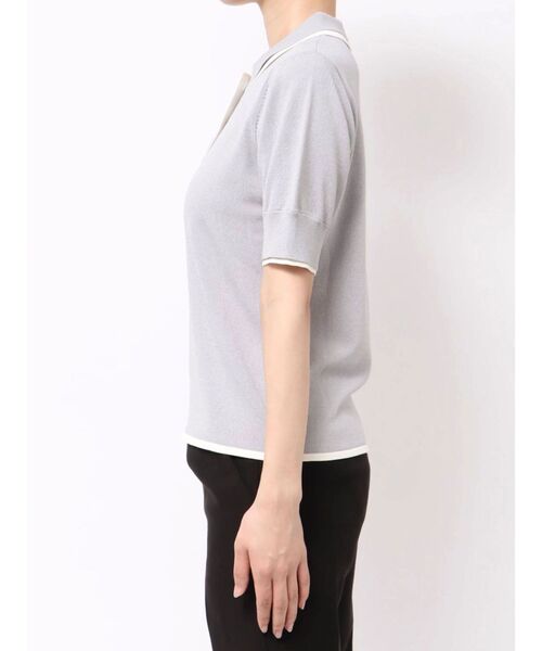ニット セーター ２枚衿ポロニット レディース TONAL ニット セーター 2枚衿ポロニット レディース : ZOZOTOWN