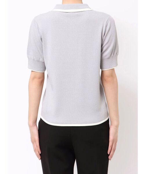 ニット セーター ２枚衿ポロニット レディース TONAL ニット セーター 2枚衿ポロニット レディース : ZOZOTOWN