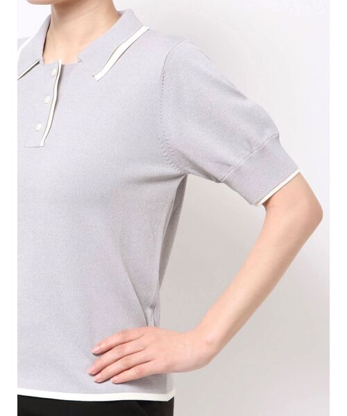 ニット セーター ２枚衿ポロニット レディース TONAL ニット セーター 2枚衿ポロニット レディース : ZOZOTOWN