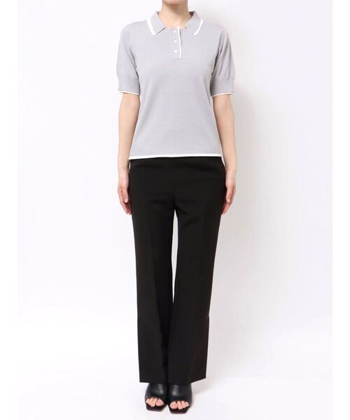 TONAL ニット セーター 2枚衿ポロニット レディース : ZOZOTOWN