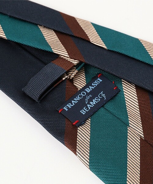 BEAMS F（ビームスF） ネクタイ FRANCO BASSI / シルクコットン