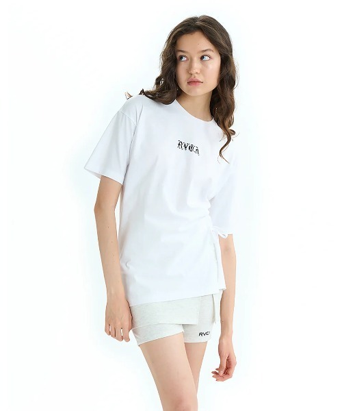 tシャツ RVCA レディース WILD RVCA LOOSEFIT ST Tシャツ 「2025年夏モデル」/ルーカ3WAYデザイン半袖Tシャツ レデ