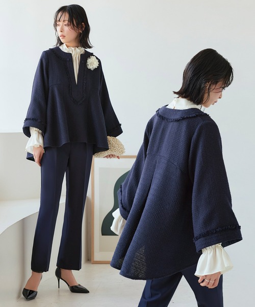 RUIRUE BOUTIQUE（ルイルエブティック） セットアップ S ネイビー