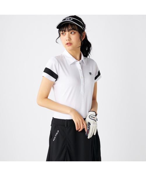 FILA GOLF ワンピース フィラゴルフ ゴルフウェア ブランド ロゴ 吸汗