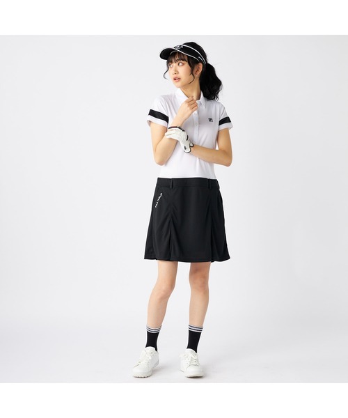 新品未使用　大きいサイズ　5L　FILAGOLF吸汗速乾UVカット　ワンピース FILA GOLF ワンピース フィラゴルフ ゴルフウェア ブランド ロゴ 吸汗