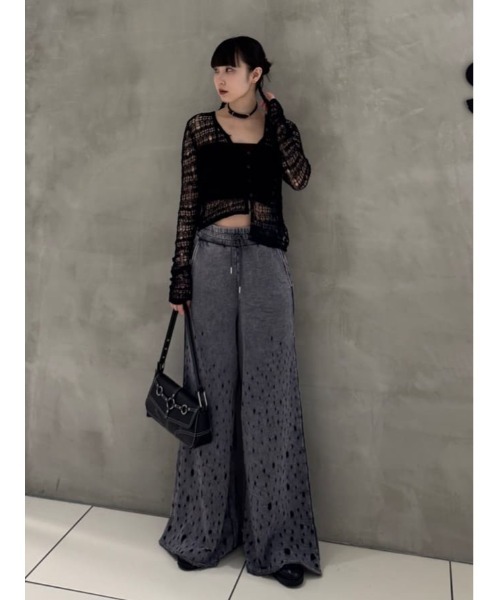 SLY（スライ） スウェットパンツ ジャージ DAMAGE SW PT ダメージ