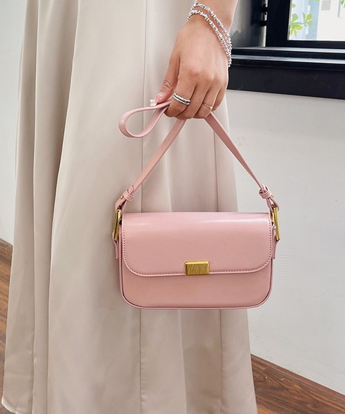 ROOP TOKYO ショルダーバッグ バッグ フラップショルダーゴールド金具