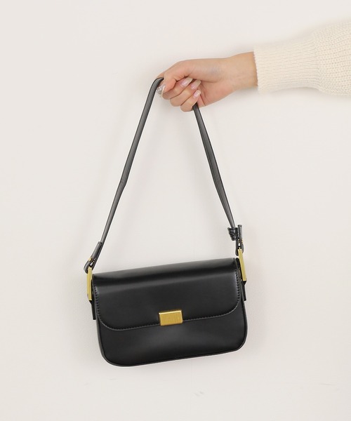 ROOP TOKYO ショルダーバッグ バッグ フラップショルダーゴールド金具