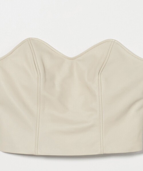 6 「6(ROKU)」レザー ビスチェ レディース : ZOZOTOWN Yahoo!店 - 通販