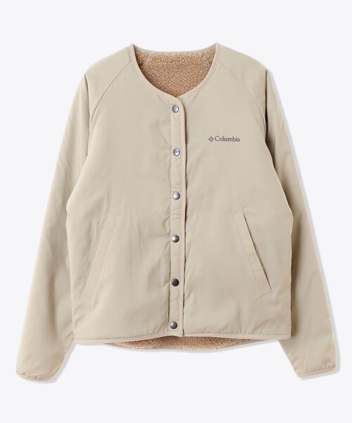 「Columbia」 ノーカラージャケット S セージグリーン レディース_画像8
