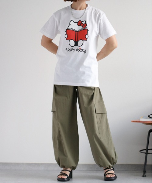 ◎最終値下げ◎ジャスティン with Hello Kitty ポケットTシャツ CAMISETA VARSITY HELLO KITTY © SANRIO - オフホワイト | ZARA
