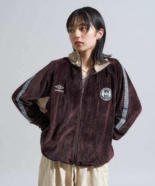 UMBRO ベロアトラックジャケット UMBRO/別注 Velour Track Jacket｜Daytona Park(FREAK'S STORE