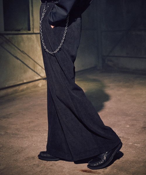 Casper John（キャスパージョン） スラックス Drape corduroy pants