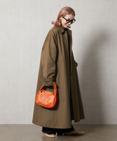 ぺれこ⭐︎プロフ確認下さい　ベージュコート フランコ・コレツィオーニ）FC8ポケット トラベルハーフコート aa00001