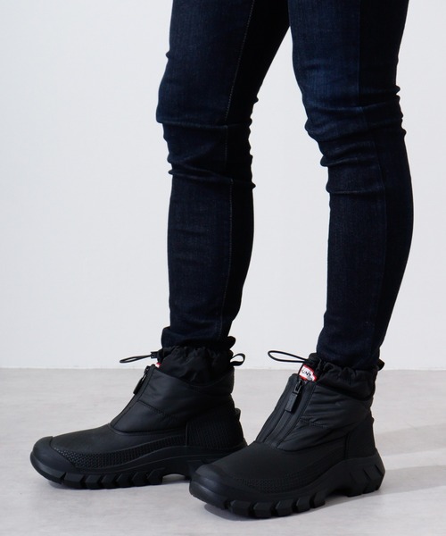 HUNTER（ハンター） ブーツ 25cm ブラック メンズ : ZOZOTOWN Yahoo!店