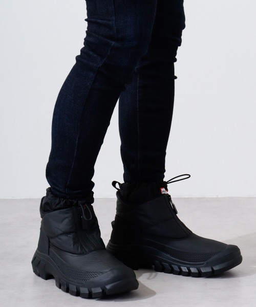 HUNTER（ハンター） ブーツ 25cm ブラック メンズ : ZOZOTOWN Yahoo!店