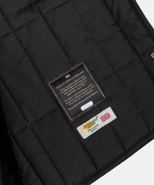 LAVENHAM（ラベンハム） ベスト ジレ Black Edition High Neck Gilet