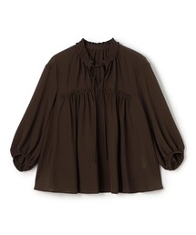 Ballsey（ボールジィ） ブラウス シャツ シアートロピカル ボリューム