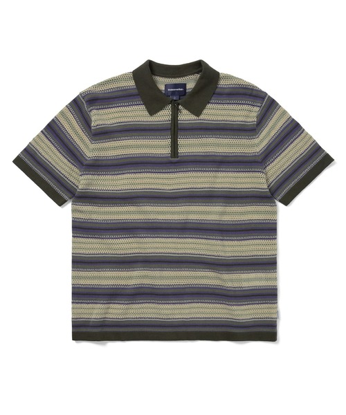 「thisisneverthat」 半袖ニット L グレー メンズ_画像3