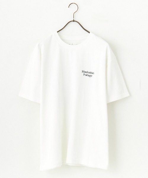 「Manhattan Portage」 半袖Tシャツ M ピンク レディース_画像2