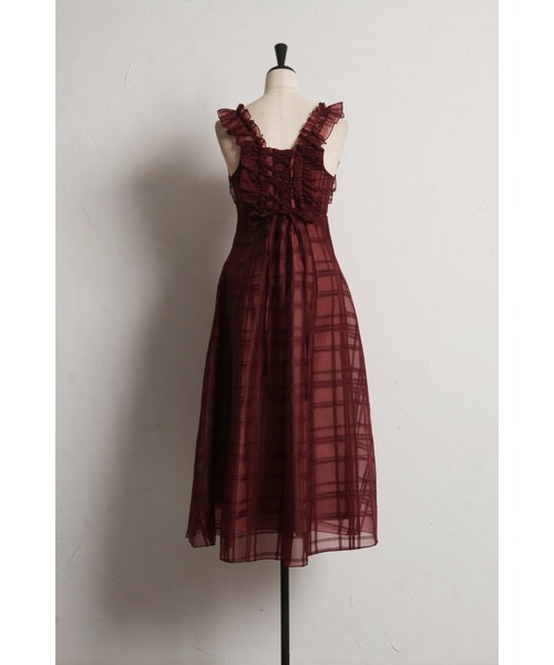 tocco closet（トッコ クローゼット） ワンピース フリル付きバック