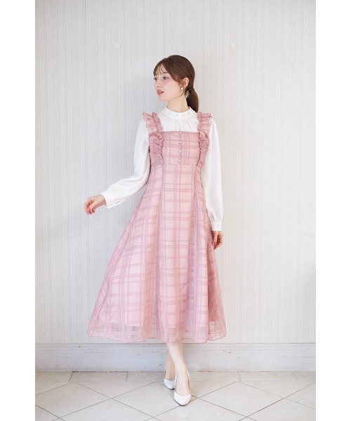 tocco closet（トッコ クローゼット） ワンピース フリル付きバック