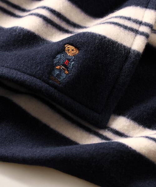 Ralph Lauren 幾何学模様ウールハーフブランケット RALPH LAUREN HOME（ラルフ ローレン ホーム） ブランケット Polo ベア