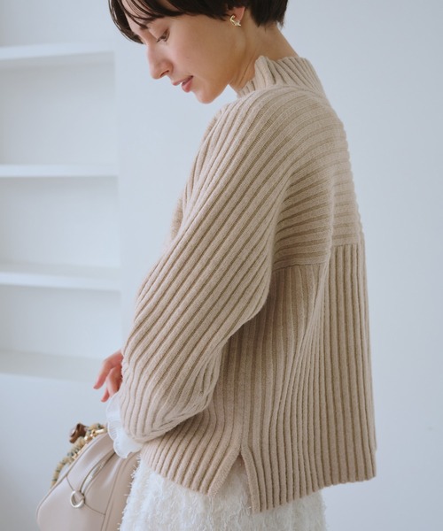 リブ切替ニットガウン 専用！！！！！ URBAN RESEARCH DOORS（アーバンリサーチドアーズ）の「リブ切替ニット