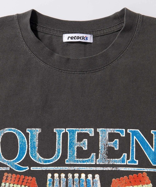 「MONO-MART」 「retock's」半袖Tシャツ「BON JOVIコラボ」 S グレー メンズ_画像5