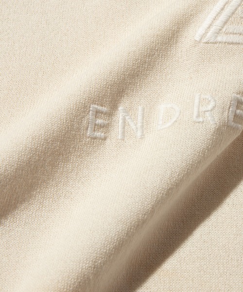 「.ENDRECHERI.」 半袖Tシャツ FREE ナチュラル メンズ_画像7