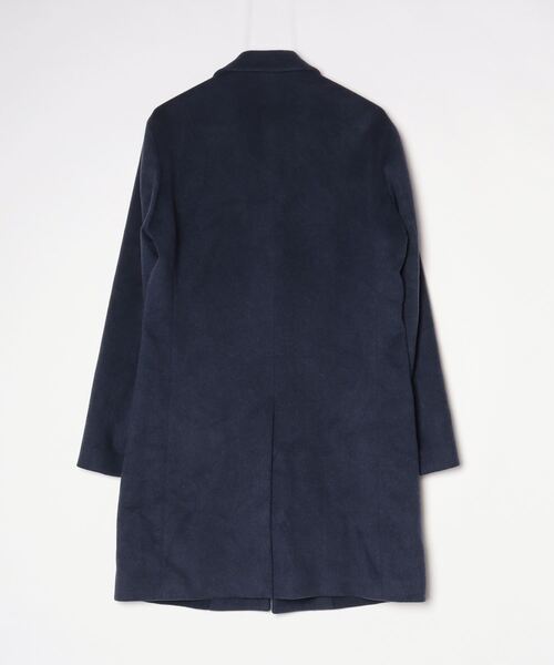 EDIFICE ネイビー オーバーサイズ チェスターコート EDIFICE（エディフィス） チェスターコート LARGE ネイビー メンズ