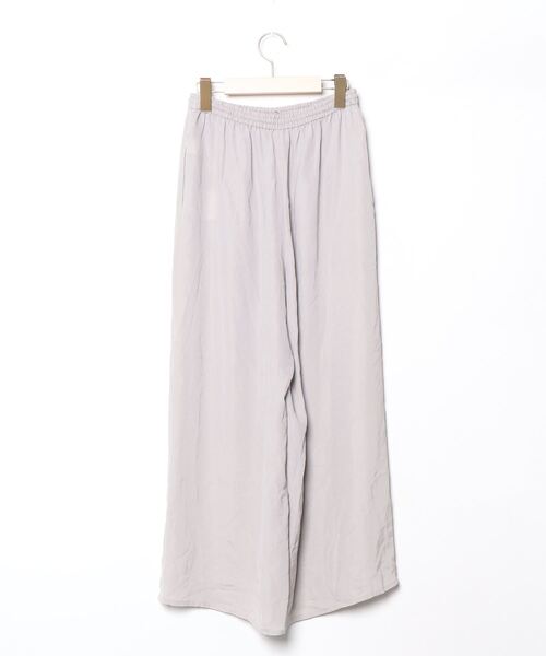 「AP STUDIO」 イージーパンツ 36 ベージュ レディース_画像2