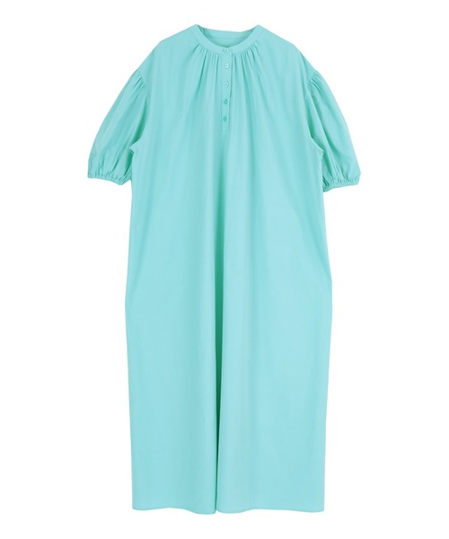 「titivate」 半袖ワンピース X-SMALL グレイッシュベージュ レディース_画像4