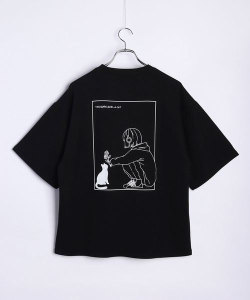 「WESTSEA」 「cottrebe」半袖Tシャツ M ライトグレー メンズ_画像7