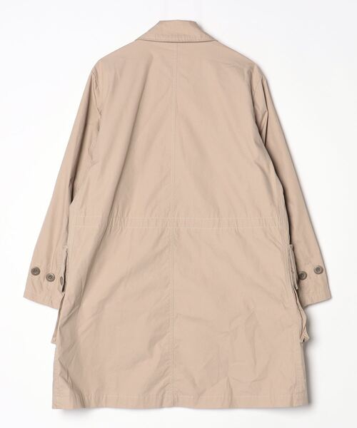 「FIDELITY」 ステンカラーコート MEDIUM ベージュ メンズ_画像2