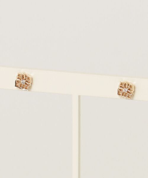 agete（アガット） ピアス（両耳用） FREE ゴールド系その他