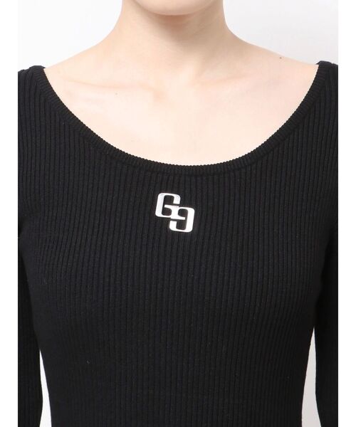 GYDA（ジェイダ） ワンピース GGプレート long sleeve LONGニット