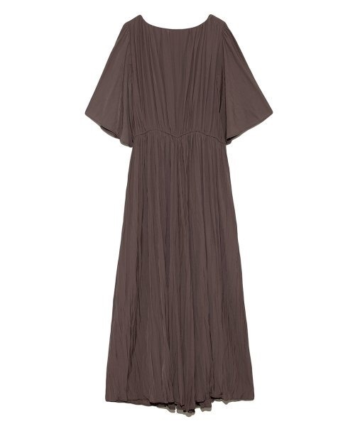 「Mila Owen」 半袖ワンピース 0 カーキ レディース_画像9