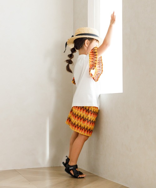 「MAKE YOUR DAY」 「KIDS」半袖Tシャツ 140 グリーン キッズ_画像7