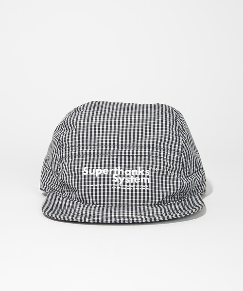 「SUPERTHANKS」 キャップ ONE SIZE ブラック×ホワイト レディース_画像3