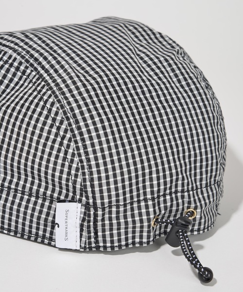 「SUPERTHANKS」 キャップ ONE SIZE ブラック×ホワイト レディース_画像7