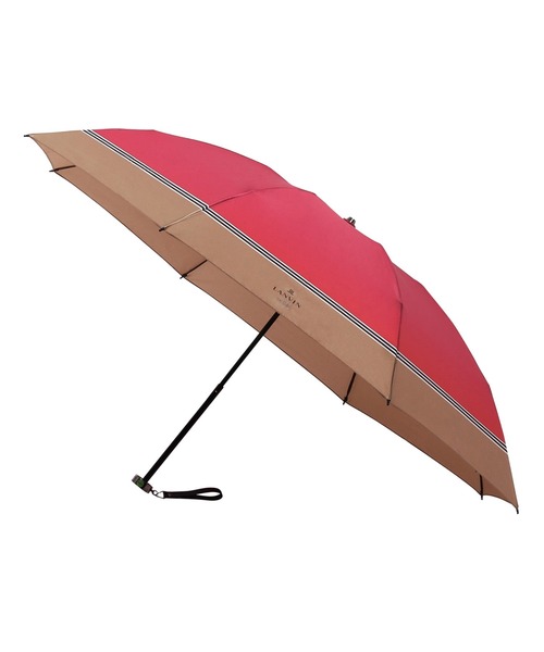 LANVIN en Bleu 折りたたみ傘 折り畳み 軽量 晴雨兼用 UV 8本骨