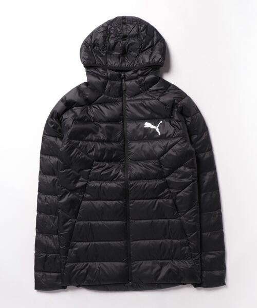 PUMA（プーマ） ダウンジャケット LARGE ブラック メンズ : ZOZOTOWN
