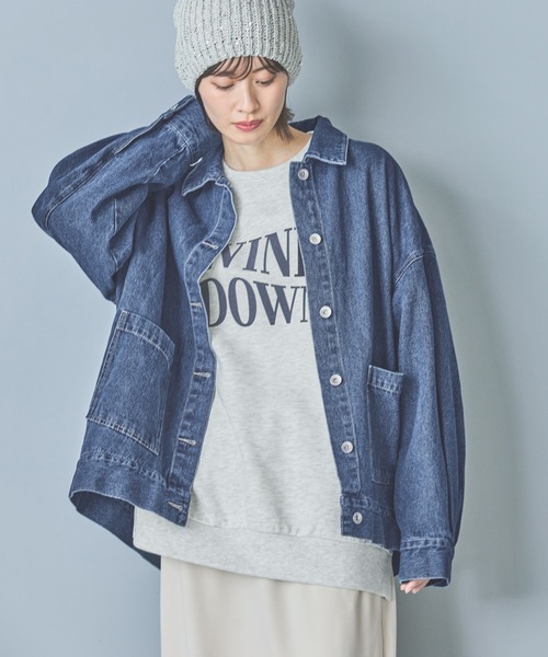 LAKOLE（ラコレ） デニムジャケット MEDIUM インディゴブルー